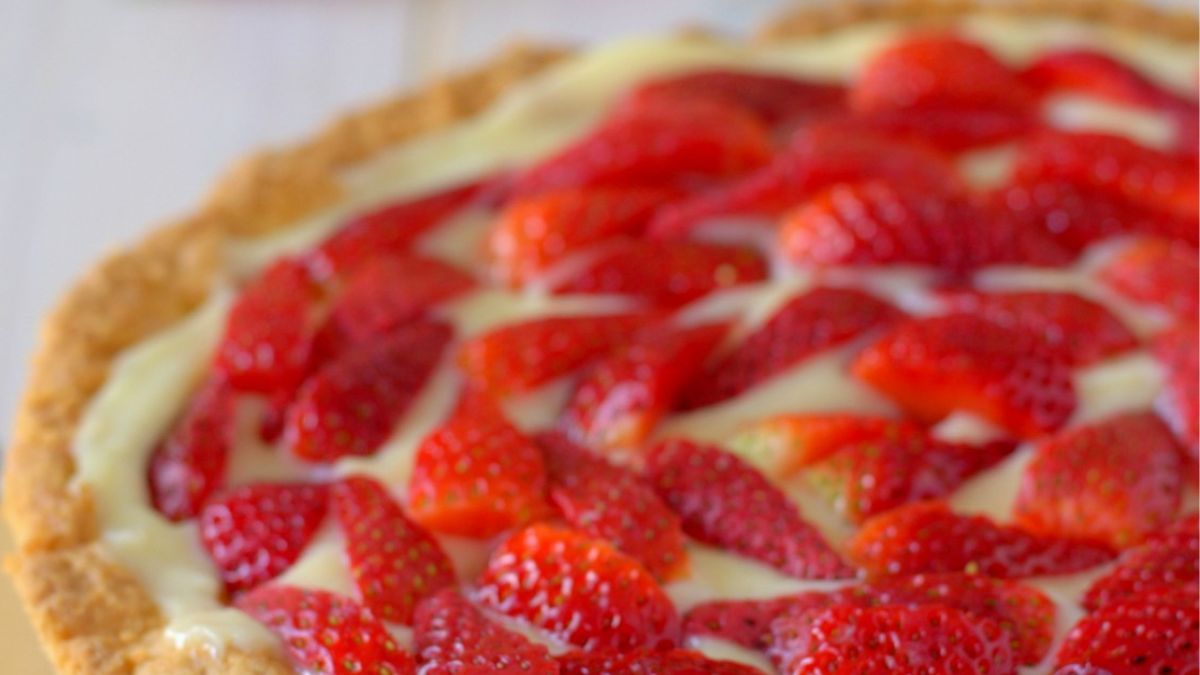 tarte aux fraises de Cyril Lignac