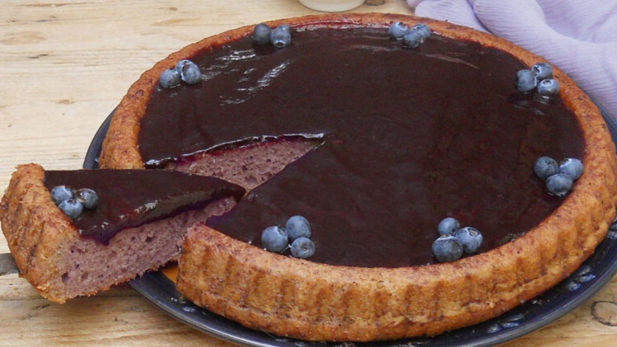 tarte aux myrtilles