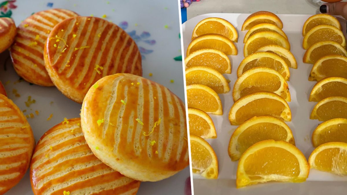 biscuits à l'orange sans œufs