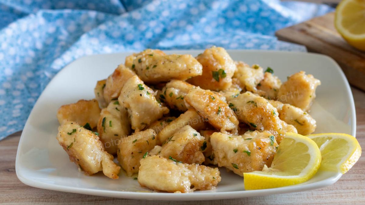 nuggets de poulet au citron