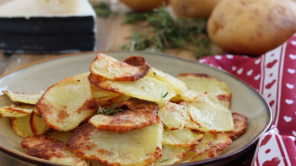 chips de pommes de terre au Airfryer