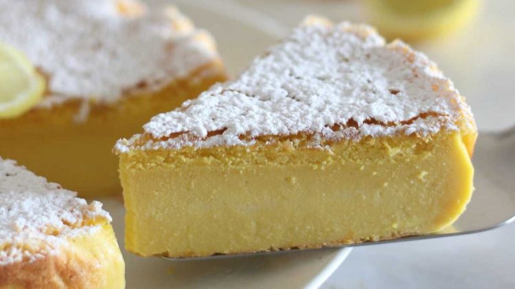 Gâteau crémeux au citron