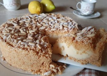 Gâteau de grand-mère froid sans cuisson