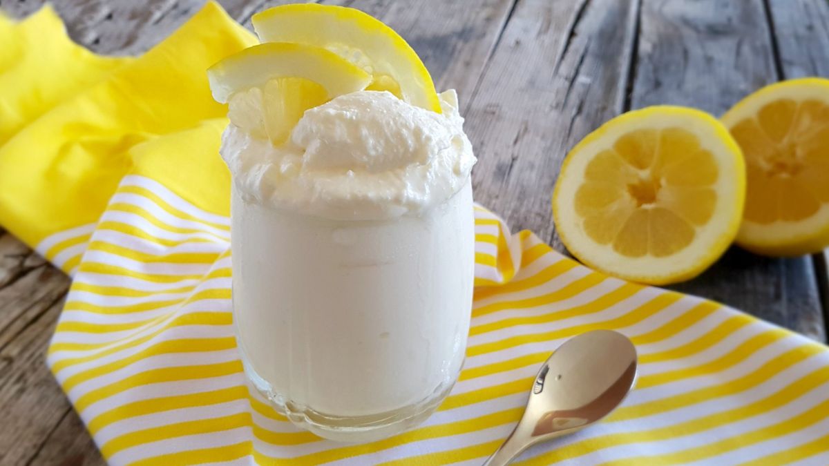 mousse au citron et au limoncello 