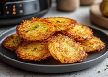 Galettes de pommes de terre à la friteuse à air chaud