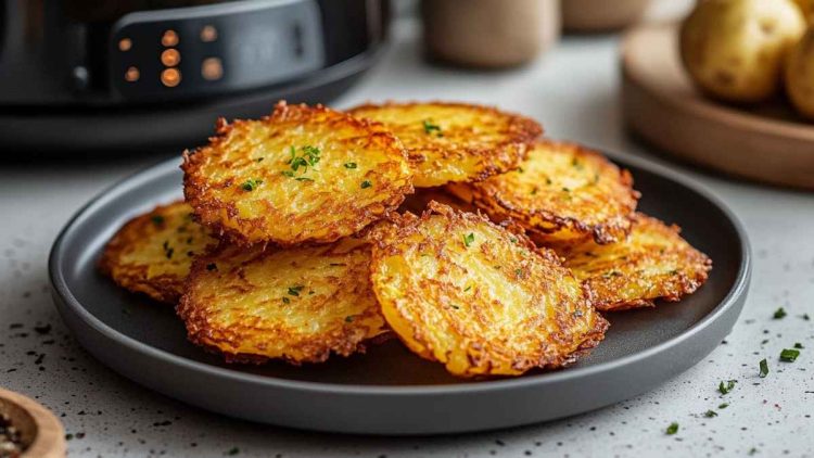 Galettes de pommes de terre à la friteuse à air chaud