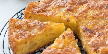 Gâteau aux pommes à la française