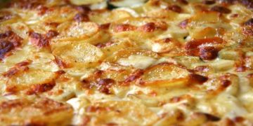 gratin de pommes de terre au fromage