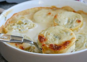 lasagnes roulées aux épinards et à la ricotta