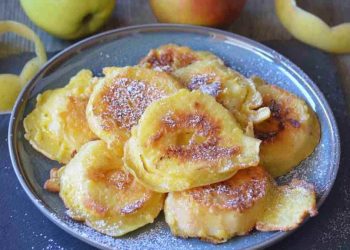 Beignets de pommes à la poêle et sans friture